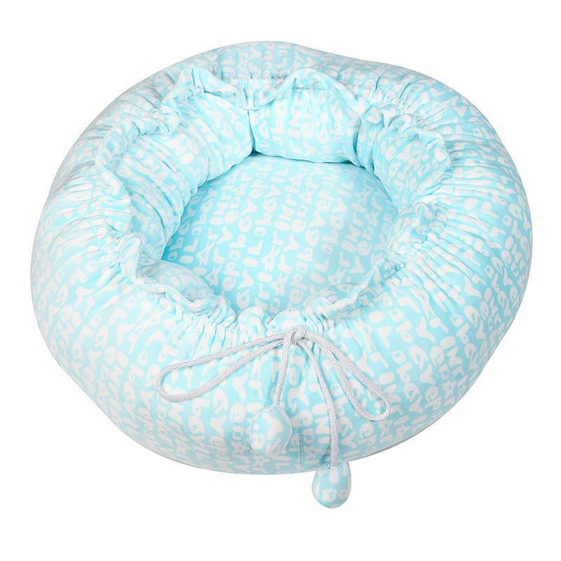 Soft Comfortable Round Adjustable Pet Kennels Warm Cat Dog Sofa Bed Wholesale Pet Supplies