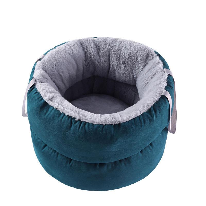 Cheap Price Portable Dog Luxury Travel Round Bed For Custom Made In China Factory
