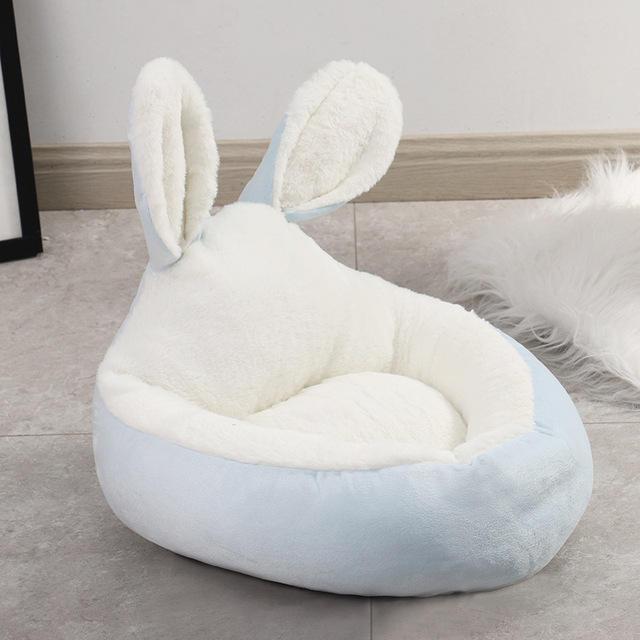 Cute Rabbit Ear Shape Design Winter Pet Bed Cheap Luxury Fluffy Cat Dog Pet Bed