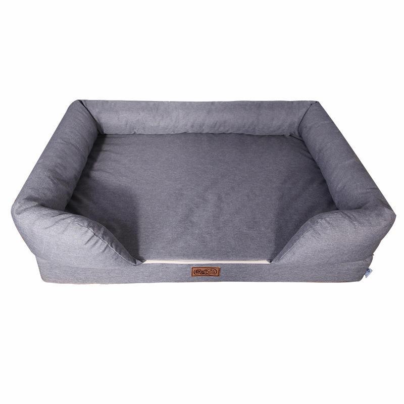 Custom Luxury Foldable Washable Memory Foam Large Dog Bed