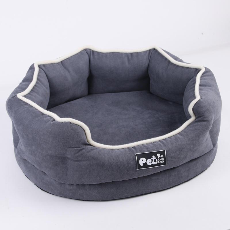 Custom Wholesale Luxury Soft Large Memory Foam Pet Dog Bed