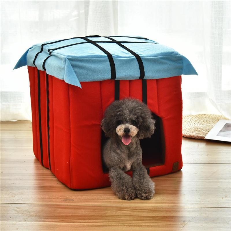 Chinese Supplier Wholesale Airdrop Fabric Pet Dog House