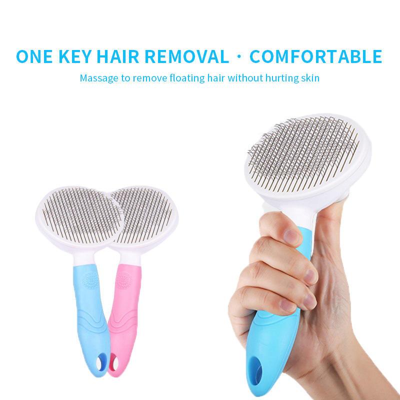 Automatic Fading New Version Dog Comb Pet Supplies Brush Pet Grooming Brush Tool