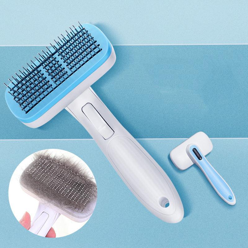 Wholesale Stainless Steel Needle Cat Dog Brush Hair Removal Pet Comb
