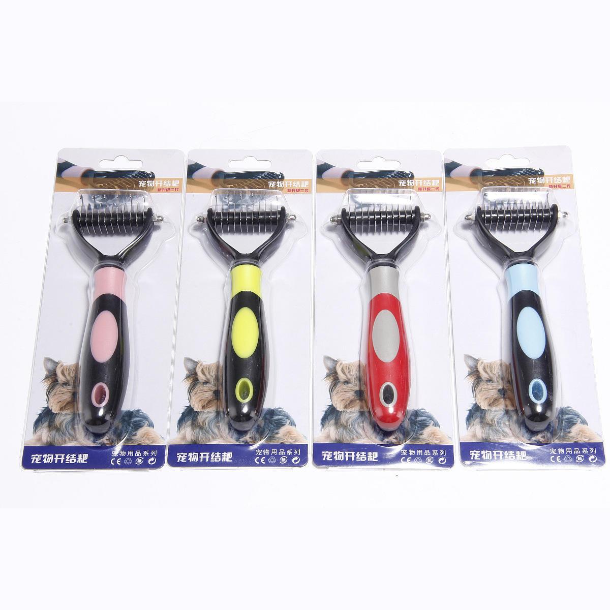 Latest Deshedding Tool Pet Grooming Brush Cat Dog Pet Hair Removal Grooming Brush
