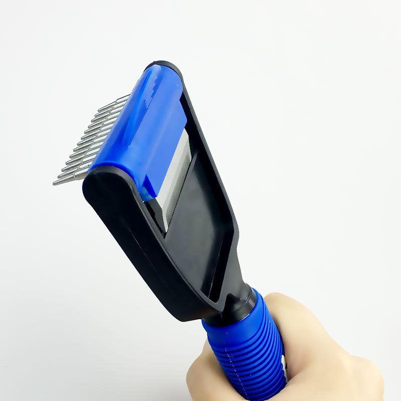 Pet Open Knot Grooming Tools Hair Shedding Trimmer Comb Dog Cat Removal Brush Comb