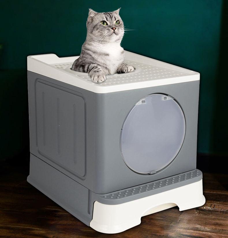 Wholesale Funny Custom High Quality Pet Pp Cat Toilet Box