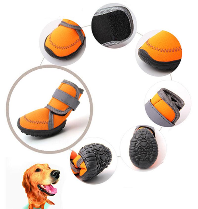 Candy Colors Waterproof Non Slip Cute Dog Shoes