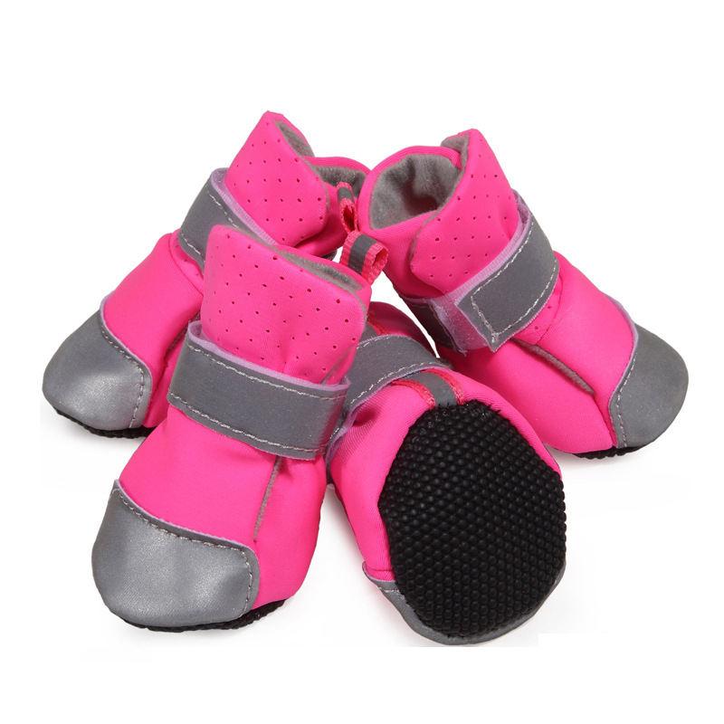 Pet Outdoors Breathable Mesh Soft Bottom Walking Dog Socks Shoes