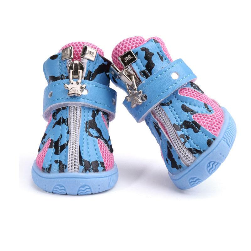 Online Shopping Pet Products Breathable Mesh Shoes New Milk Pattern Pet Shoes For Dog