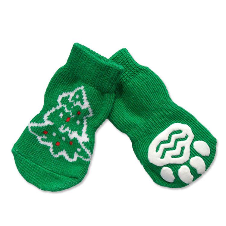 Pet Socks Cute Cartoon Halloween Christmas Dog Socks Non-slip Warm Cat Socks