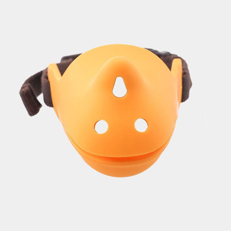 New Rhinoceros Adjustable Shape Silicone Dog Mouth Guard Dog Mouth Muzzle Cover