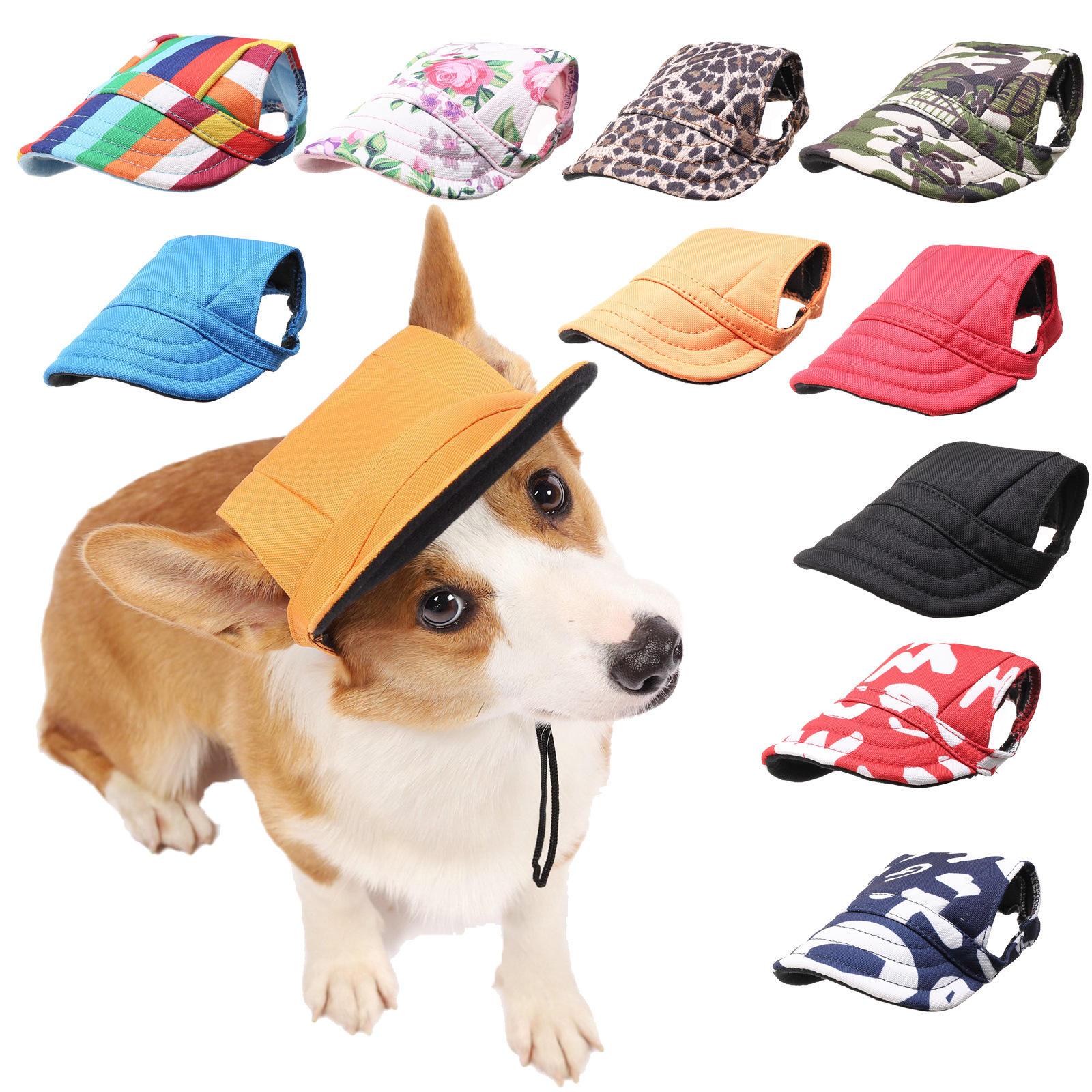 2022 Custom Berets Dog Peaked Hat Pet Sun Hat Pet Baseball Dog Hat Pet Accessories
