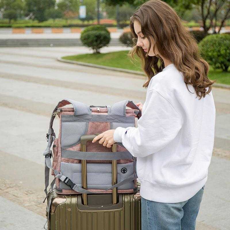 Luxury Expandable Chest Front Petcare Pet Dog Carrier