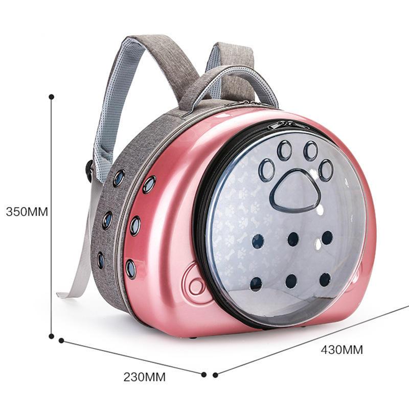 Autumn Winter Porous Breathable Pet Space Capsule Design Luxury Pet Travel Bag Backpack