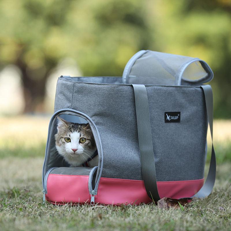 Fashion Pet Carriers Handbag Cat Travel Carrier Tote Bag For Small Animals