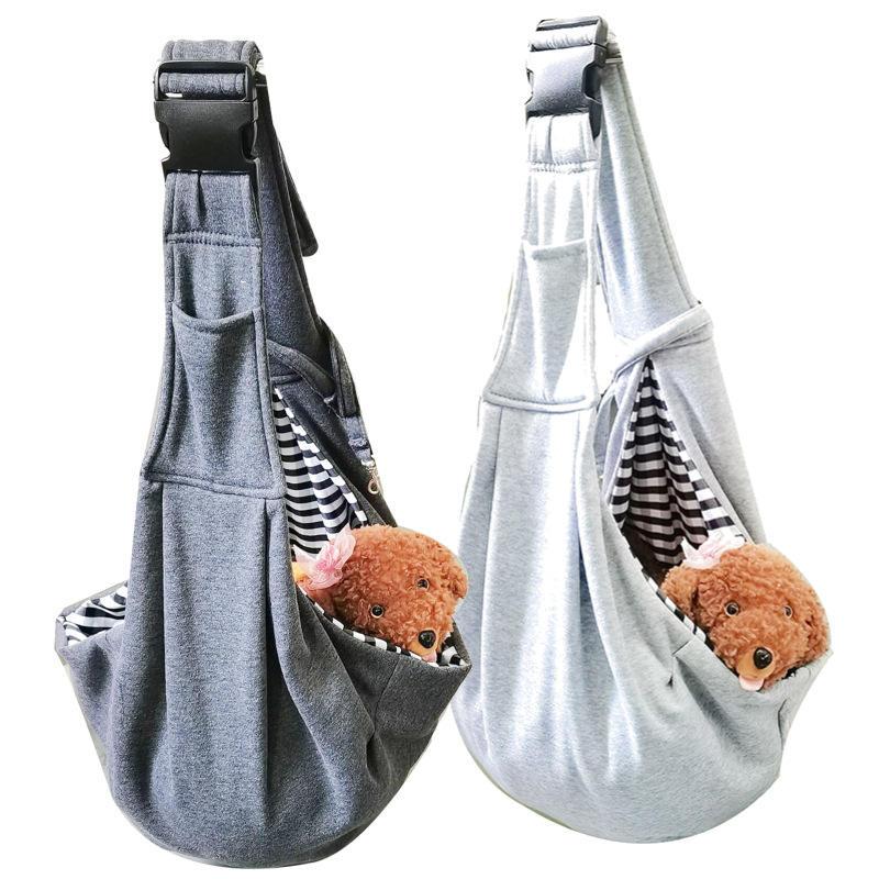 Portable Oblique Cross Out Pet Bag Large Capacity High Quality Foldable Cat Carrier Travel Dog Carrier Bag