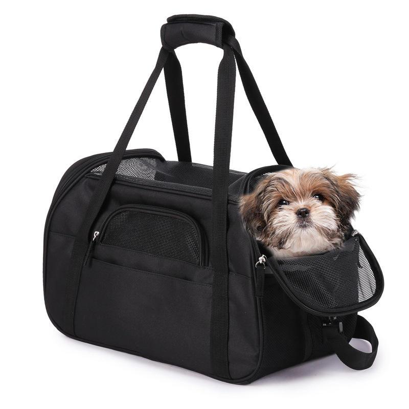 Factory Direct Sale Portable Diagonal Breathable Pet Bag Luxury Outdoor Pet Travel Bag