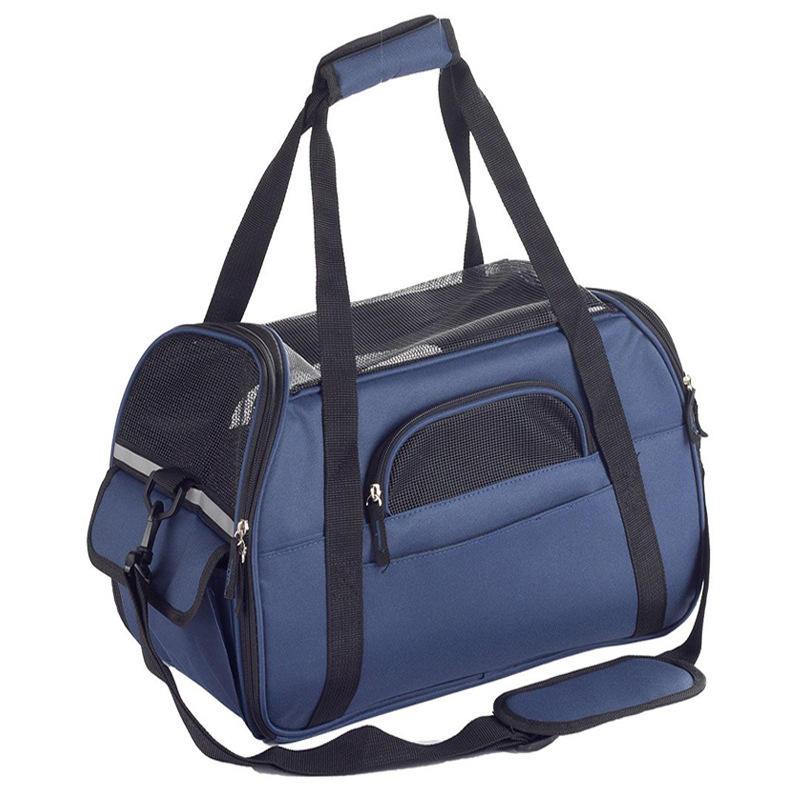 Factory Direct Sale Portable Diagonal Breathable Pet Bag Luxury Outdoor Pet Travel Bag