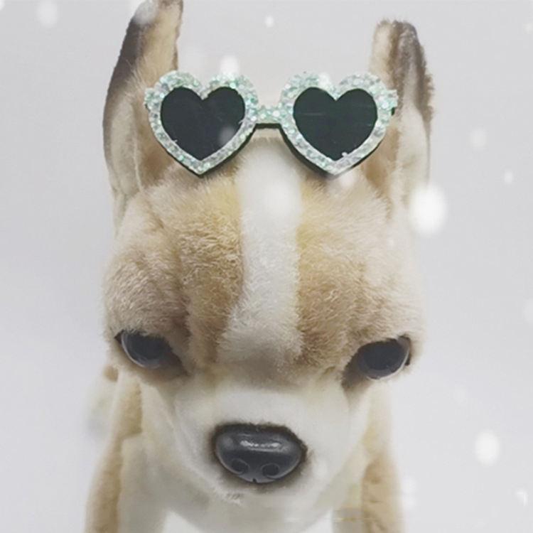 Dog Glasses Clip Head Flower Jewelry Pet Costume Cat Hair Accessories Hairpins