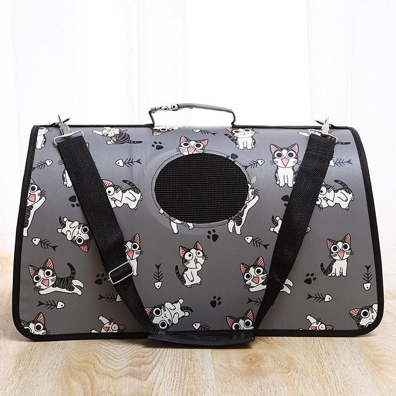 Portable Laundry Foldable Zipper Cheap Pet Outing Traveling Handbag Pet Carrier Bag