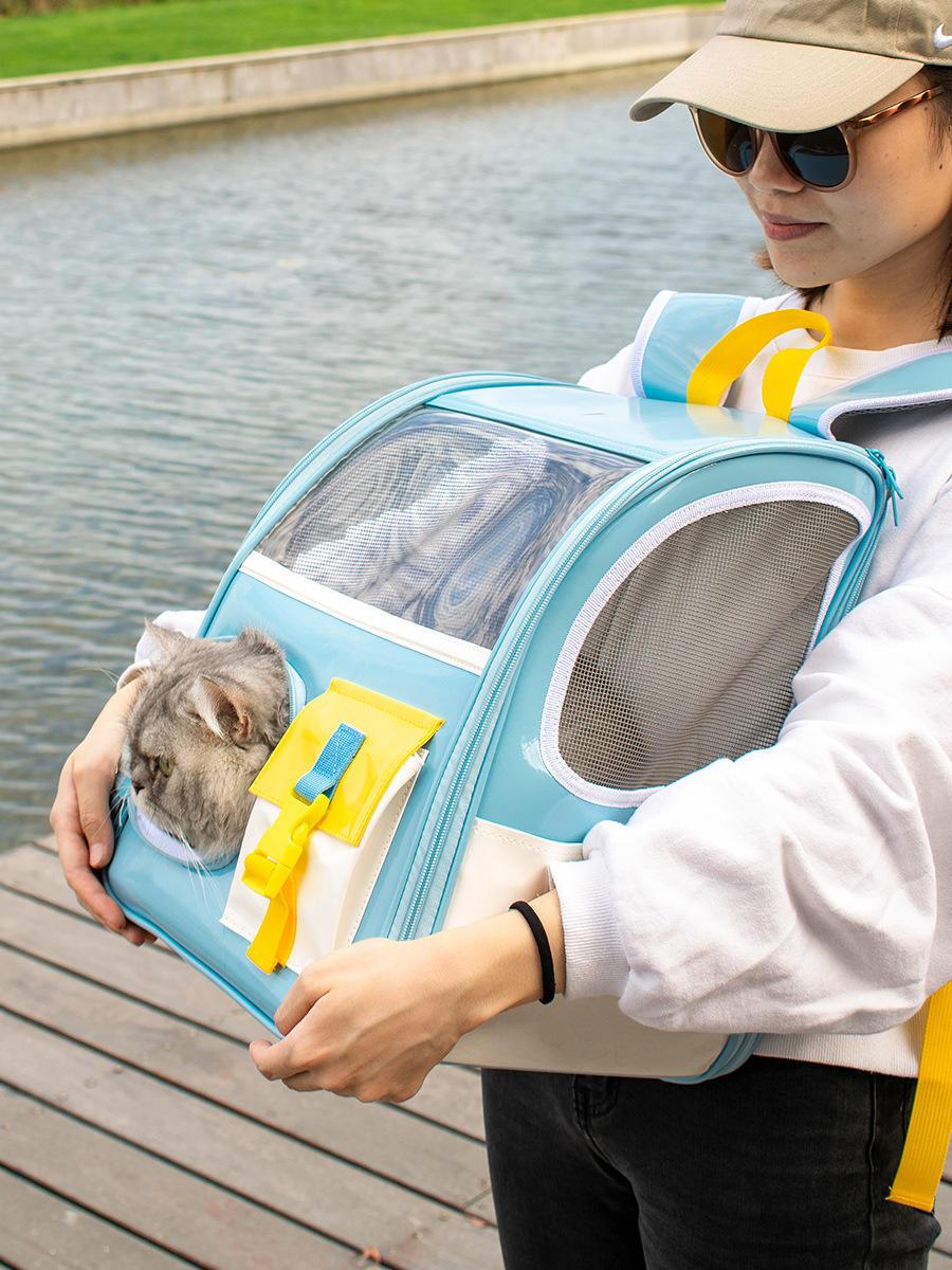 New Fashion Pet Carrier Stroller Soft-sided Pet Travel Carrier Style Backpack For Small Dogs Cats