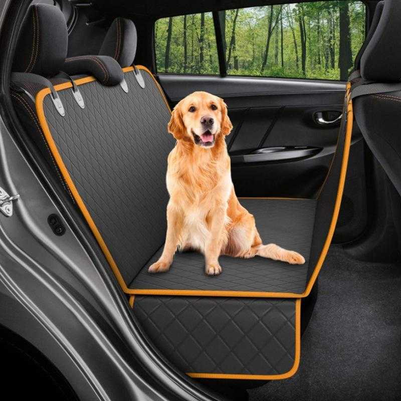 Wholesale Luxury Oxford 600d With Pu Waterproof Coating Blanket Dog Car Seat Cover