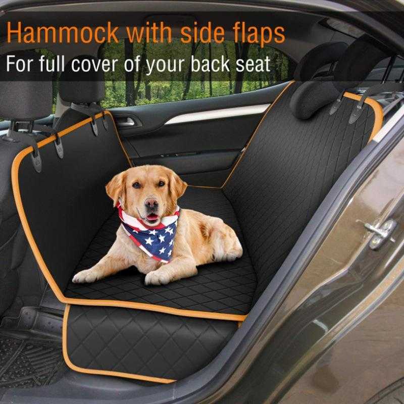 Wholesale Luxury Oxford 600d With Pu Waterproof Coating Blanket Dog Car Seat Cover