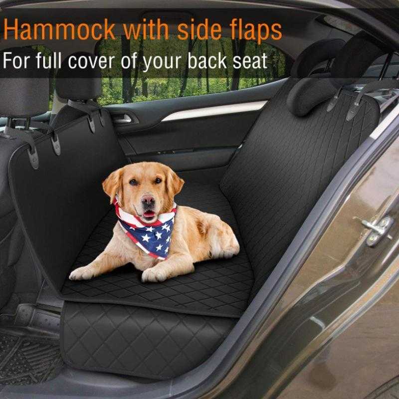 Wholesale Luxury Oxford 600d With Pu Waterproof Coating Blanket Dog Car Seat Cover