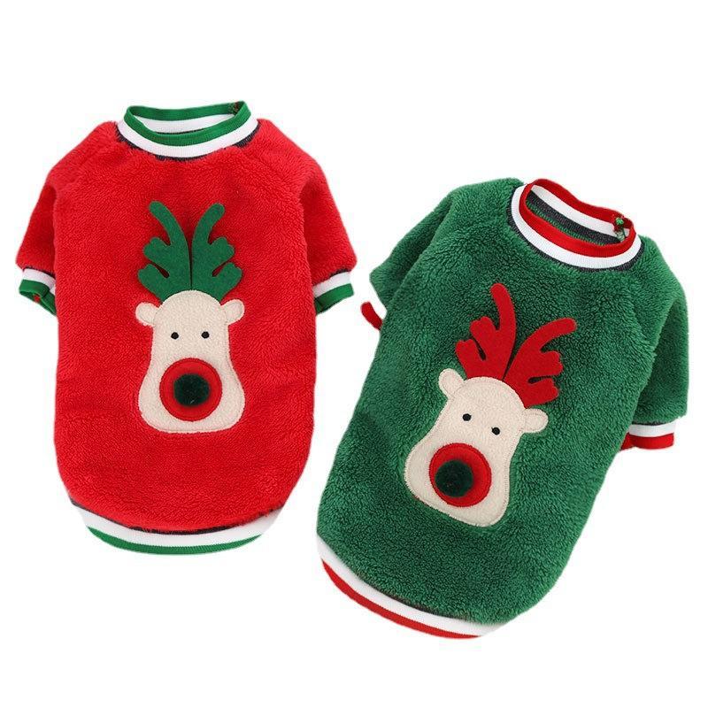 Cute Cat Custom Wholesale Dog Clothes Christmas Dog Fashion Hoodies