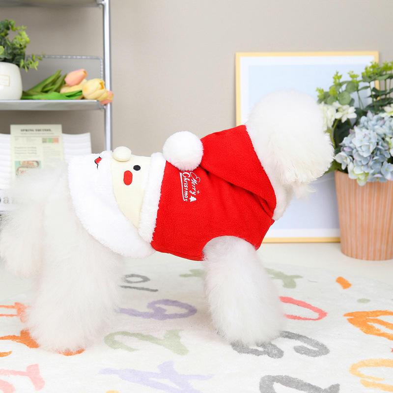 New Festive Four Legged Sweater Custom Logo Christmas Dogs Winter Clothes