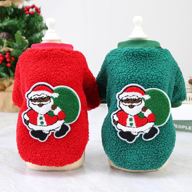 2023 Factory Wholesale Custom Winter High Quality Dog Hoodie Christmas Dog Clothes