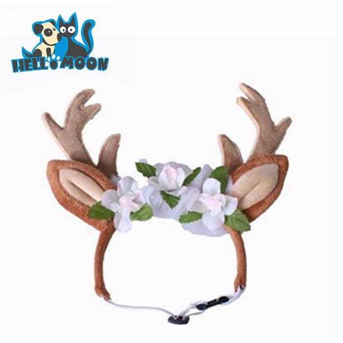 Christmas Reindeer Pet Accessories Dog Hat Headband For Cats