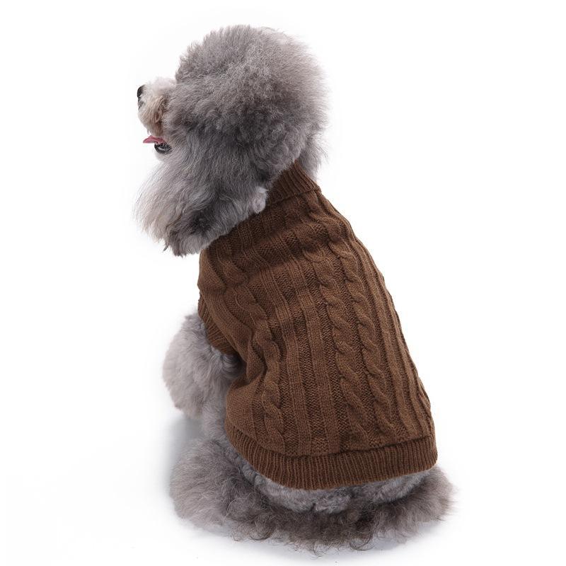 Oem Classic Design Christmas Knitted Dog Jumper Pet Accessories Clothes Winter Dog Sweater