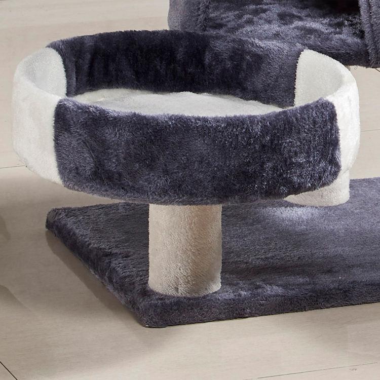 Multi Level Cat Tree Condo House Furniture Scratch Posts For Cat Tower Jumping Toys With Wood Kitten Playing Tower