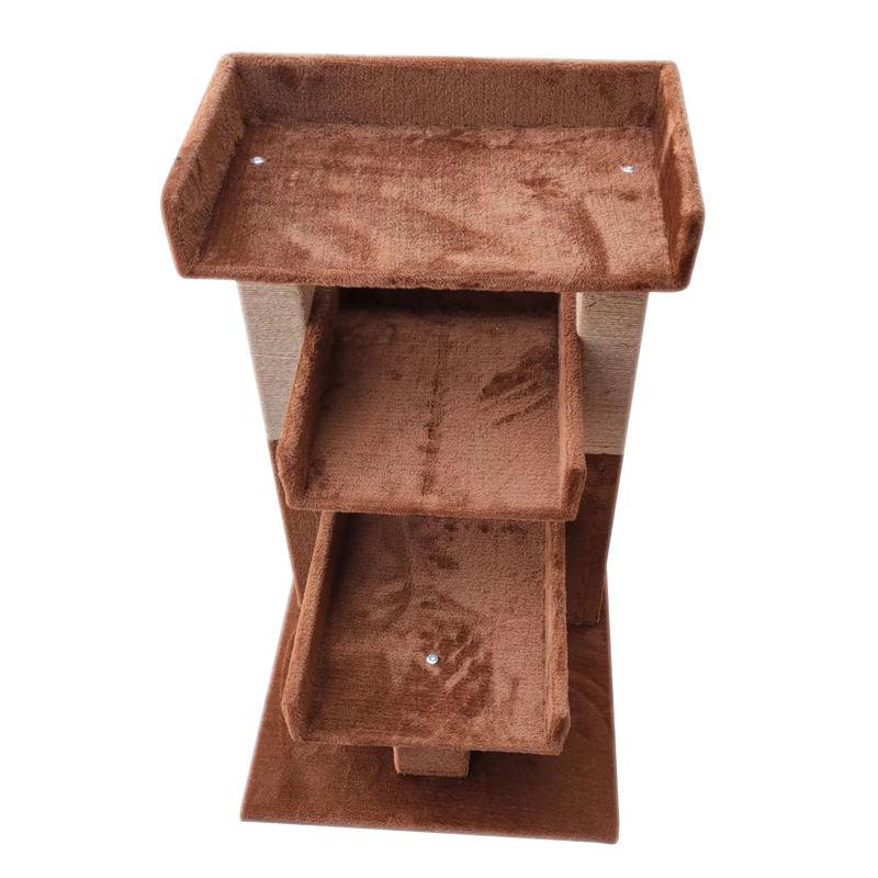Unique Design Luxury Multi-level Cat Condo Cat Tree Scratching Tower For Multiple Cats Posts Perches Houses Hammock