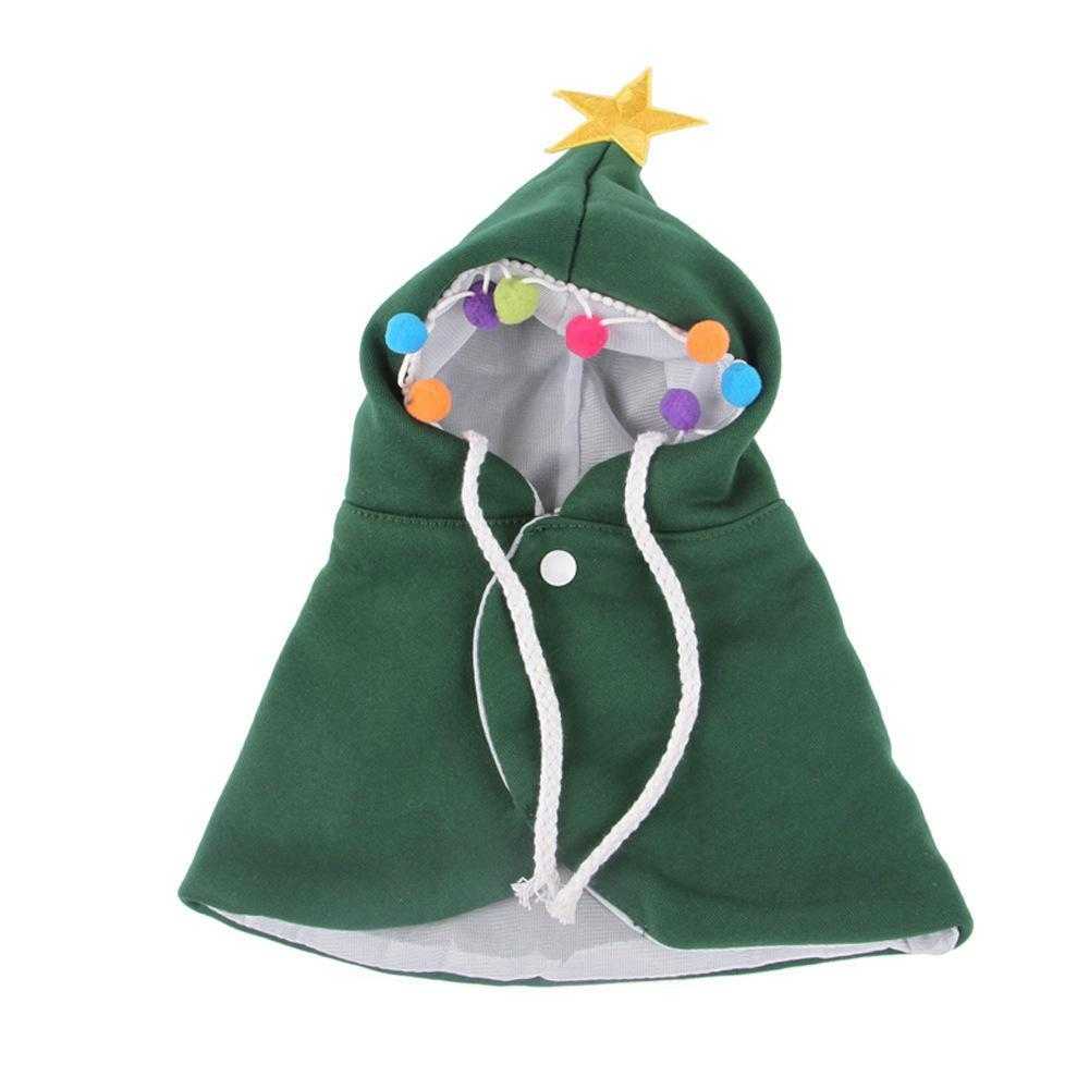 Fashionable Pet Clothes Christmas Dress Up Elk Christmas Tree Santa Claus Cape Shawl For Dog Cat