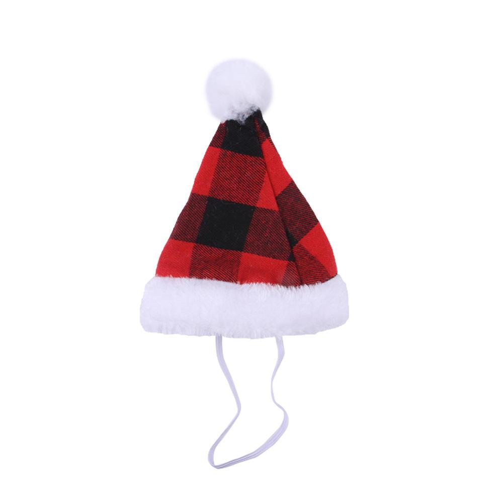 Christmas Decoration Pet Hat Santa Claus Hat For Cats Dogs Puppy Xmas Decoration New Year Party Supplies Pet Costume