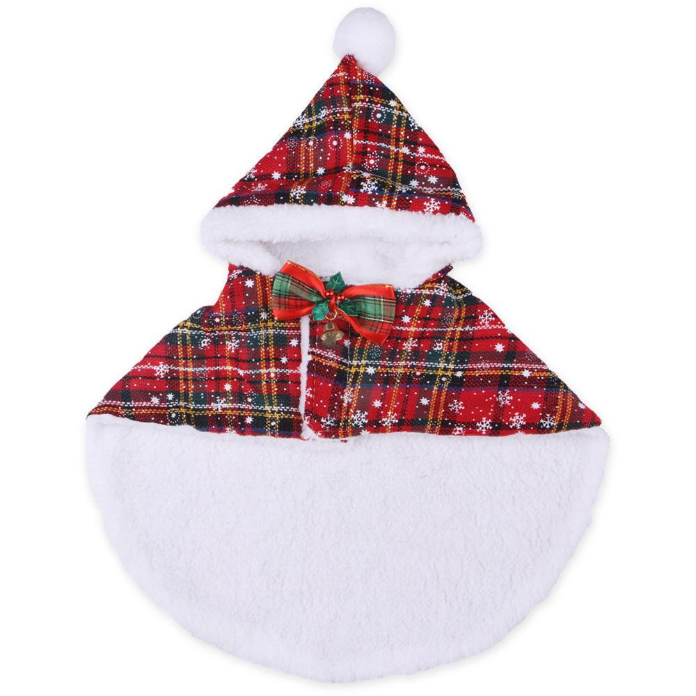 Hot Sale Pets Cat Dog Hat Headgear Scarf Cloak Cape Christmas Pet Clothes