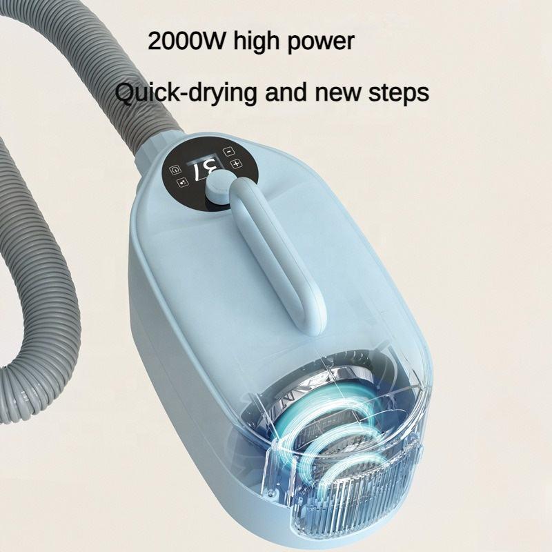 2200w Power High Velocity Warm Wind Dog Cat Pet Grooming Automatic Blower Machine Pet Hair Dryer
