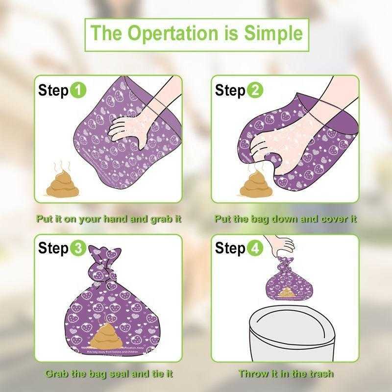 Biodegradable Dog Poop Bags - 240 Count, Extra Thick, Leak Proof, Home Compostable