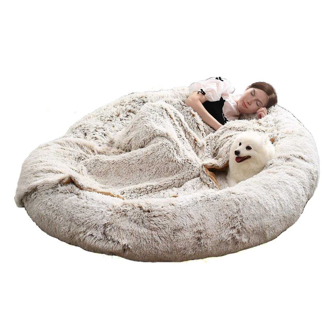 2023 New Luxury Human Dog Bed Large Dog Bed For Human Dog Bed Plush