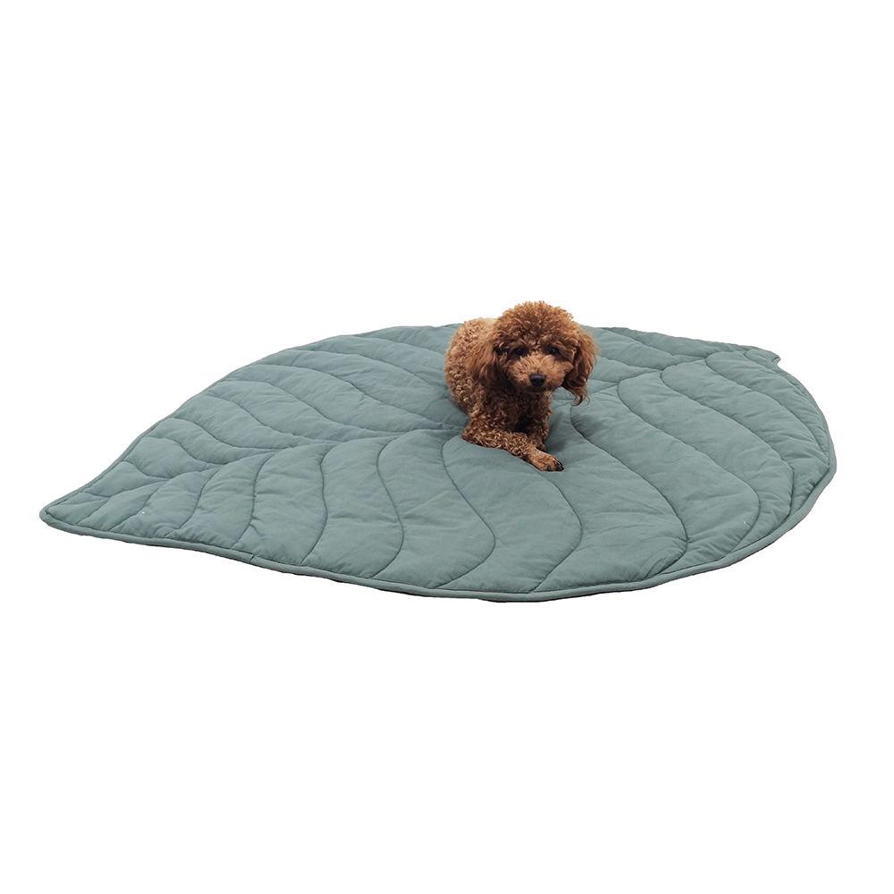 pet Special Design Large Size Soft Comfortable Leaf Shape Pet Dog Mat