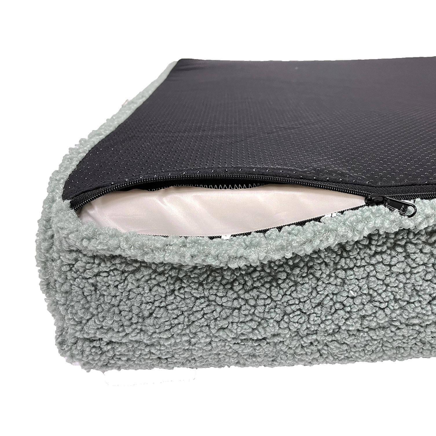 pet Waterproof Inner Boucle Memory Foam Orthopedic Dog Bed