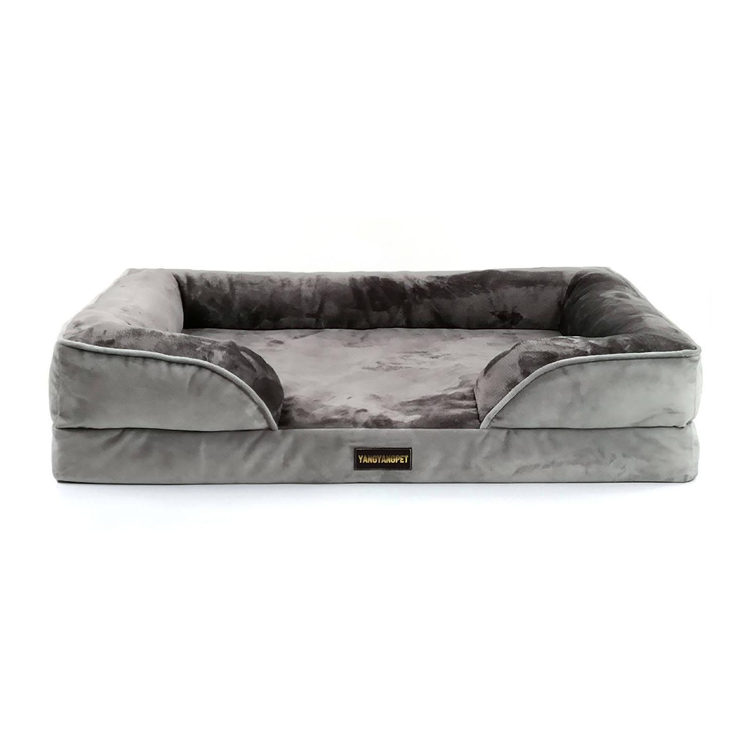 Customisable Dog Beds Dog Bed L Shape Black And White Dog Bed