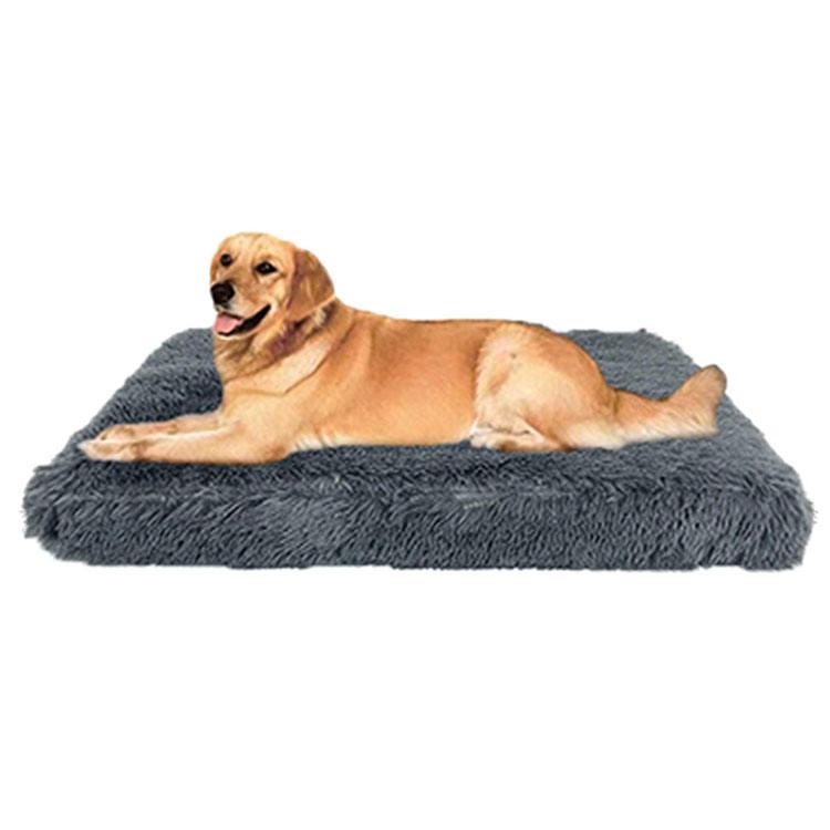 pet Waterproof Dog Bed Inserts Large Knit Plush Flannel Dog Bed