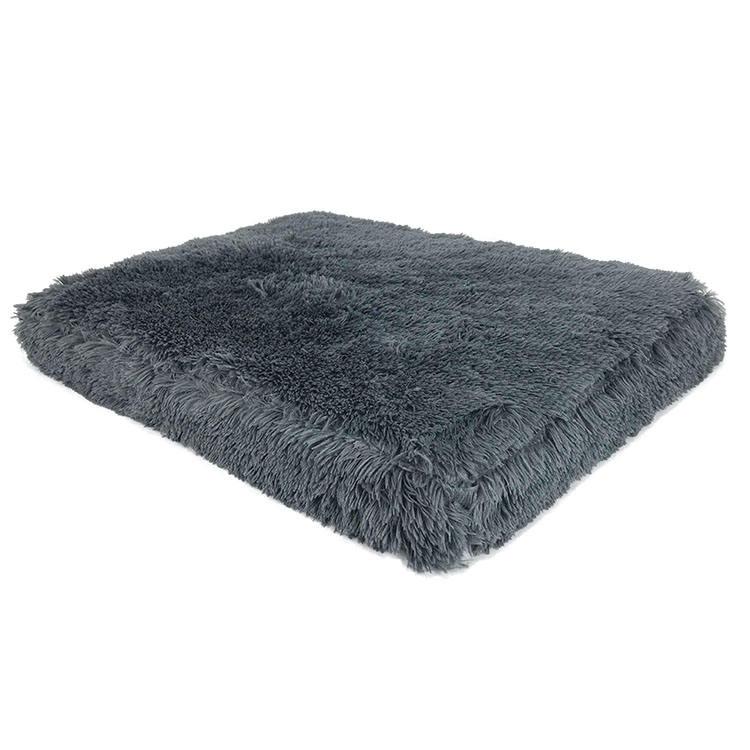 pet Waterproof Dog Bed Inserts Large Knit Plush Flannel Dog Bed