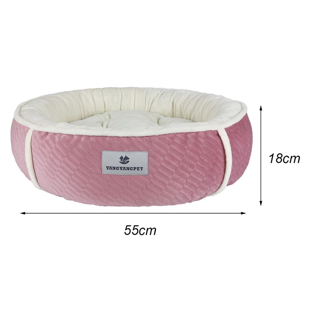 pet Super Soft Donut Large Cozy Warm Puppy Cat Dog Cave Pet Sleeping House Bed For Large Dogs