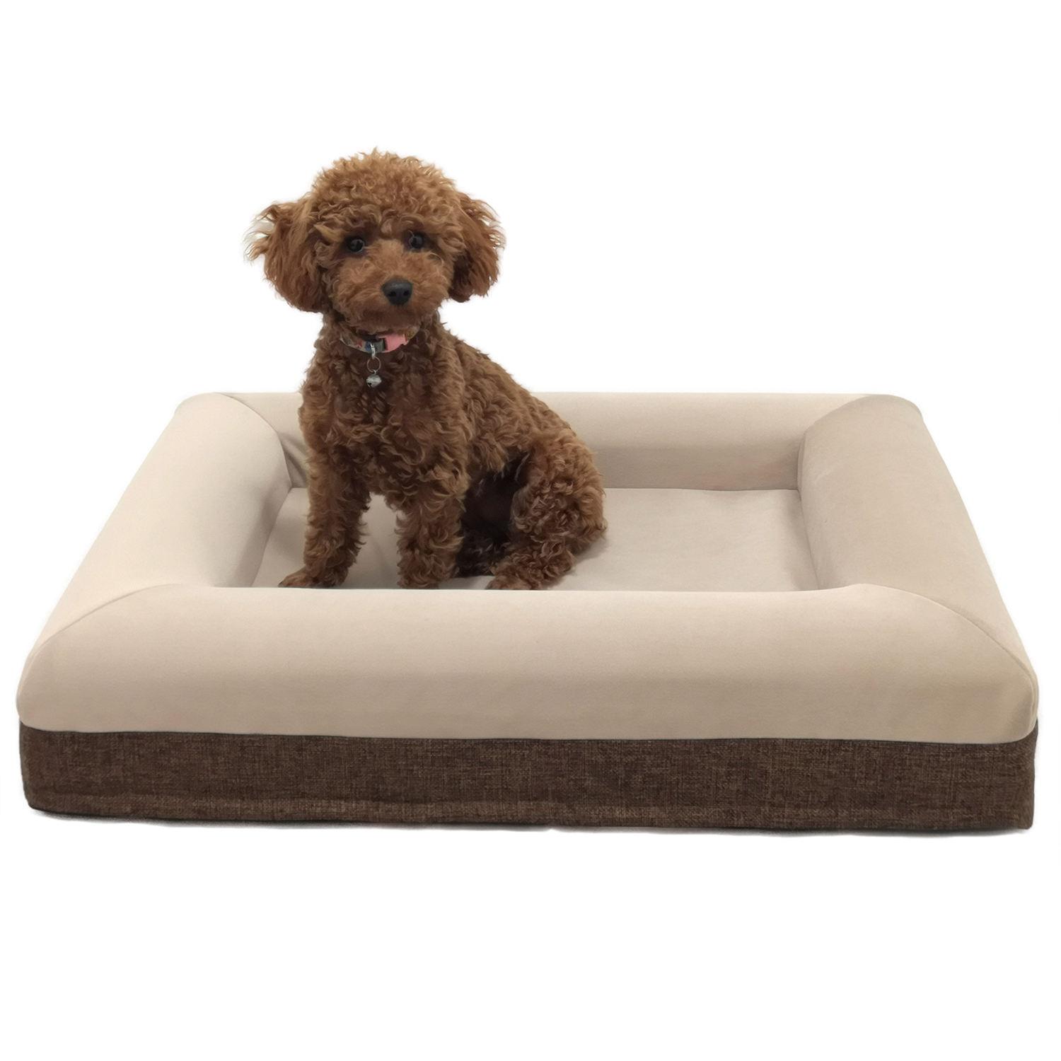 Custom Removable Cover Luxury Dog Bed For Large Dogs Dog Bed