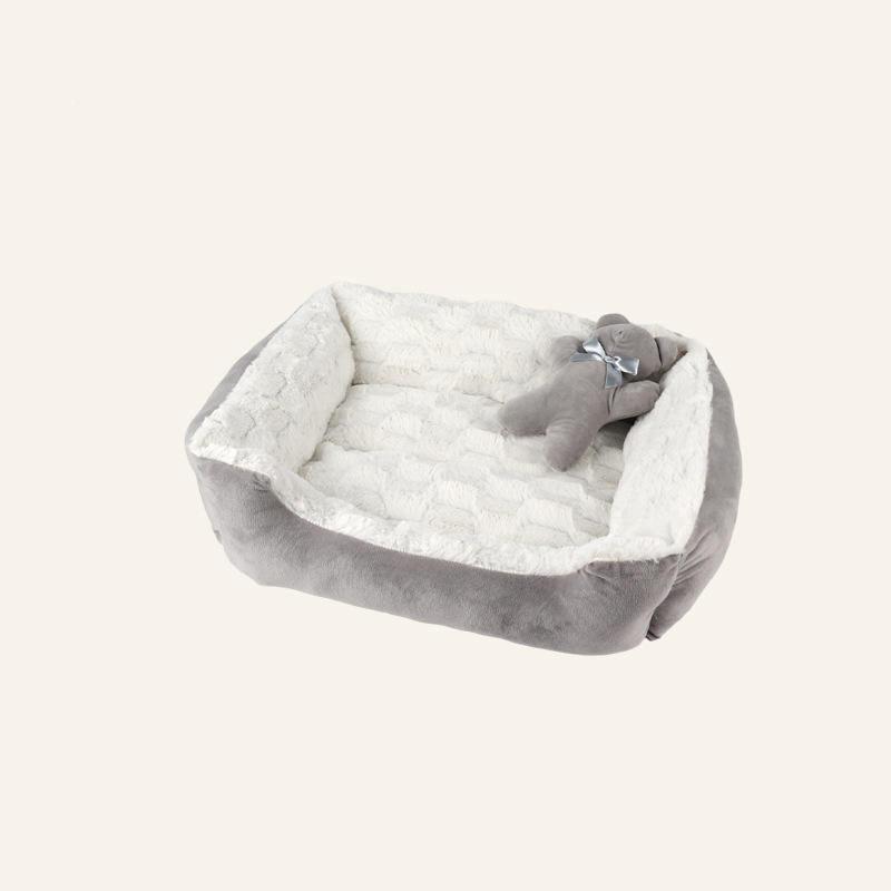 Wholesale Multi-colors Velvet High Quality Custom Pet Beds Accessories Bedding Luxury Puppy Pet Dog Bed Cat Bed